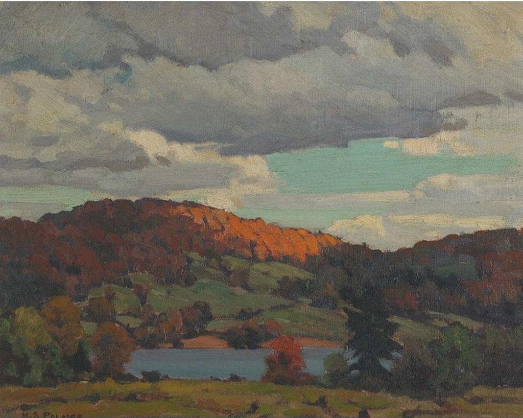 Herbert Sidney Palmer (1881-1970) - Evening, Across Beech Lake, Haliburton