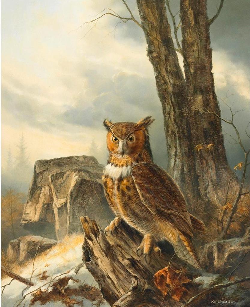 Rudi Reichardt (1929) - Horned Owl