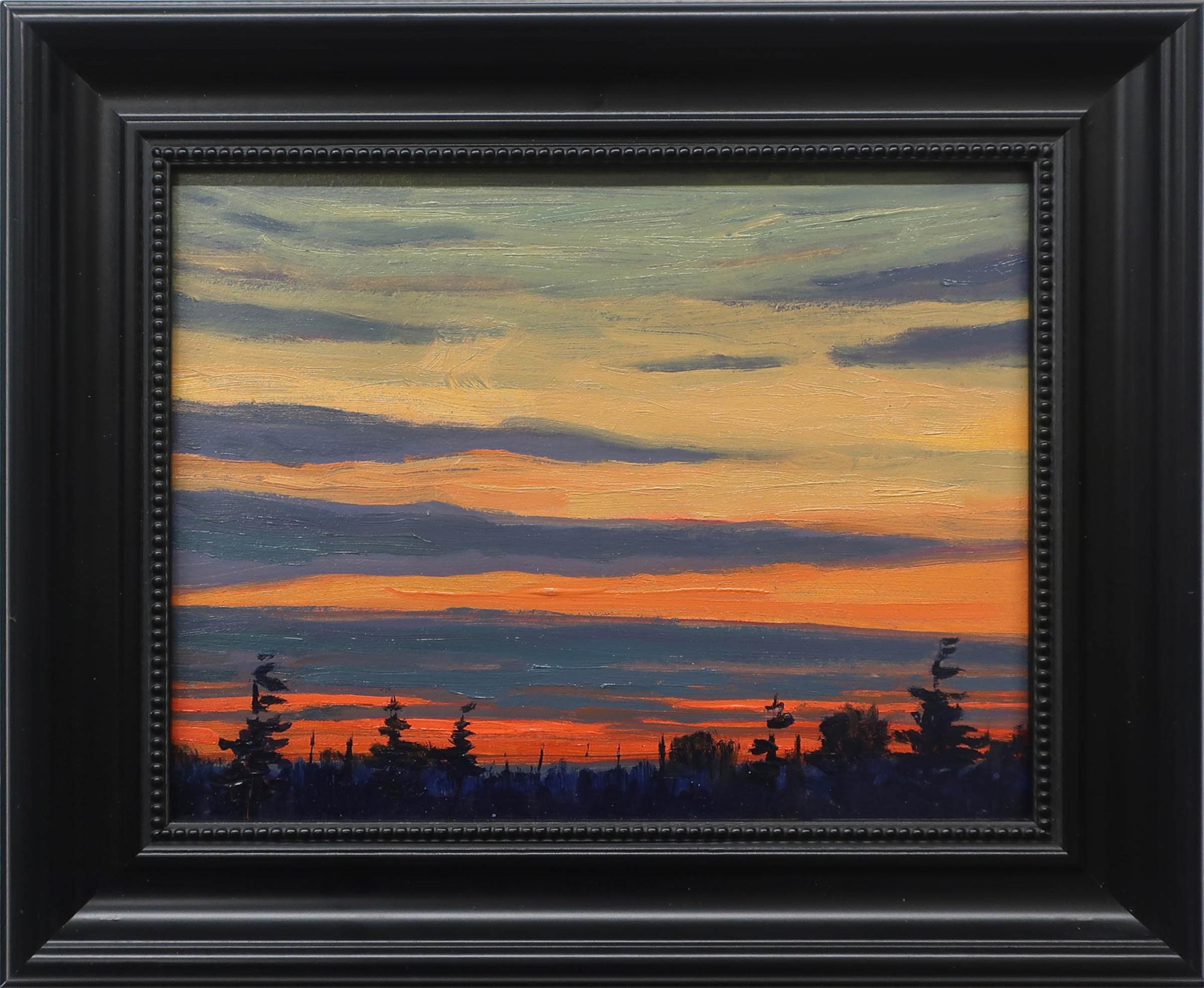 Norman Richard Brown (1958-1999) - Sky Line View From 3rd Floor