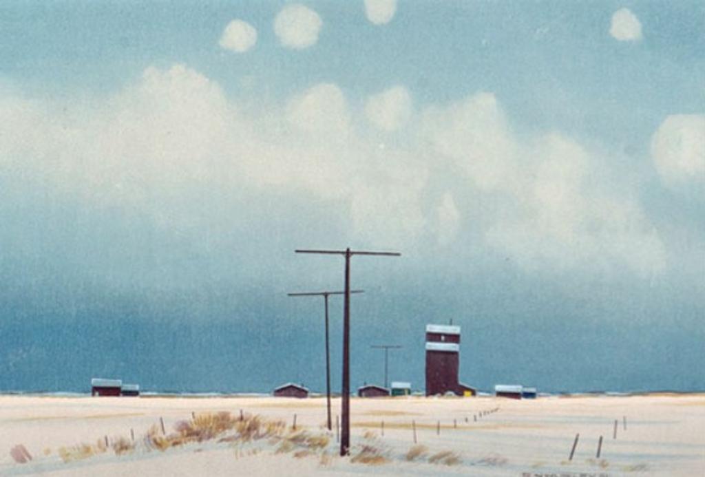 Robert Newton Hurley (1894-1980) - Prairie Winter