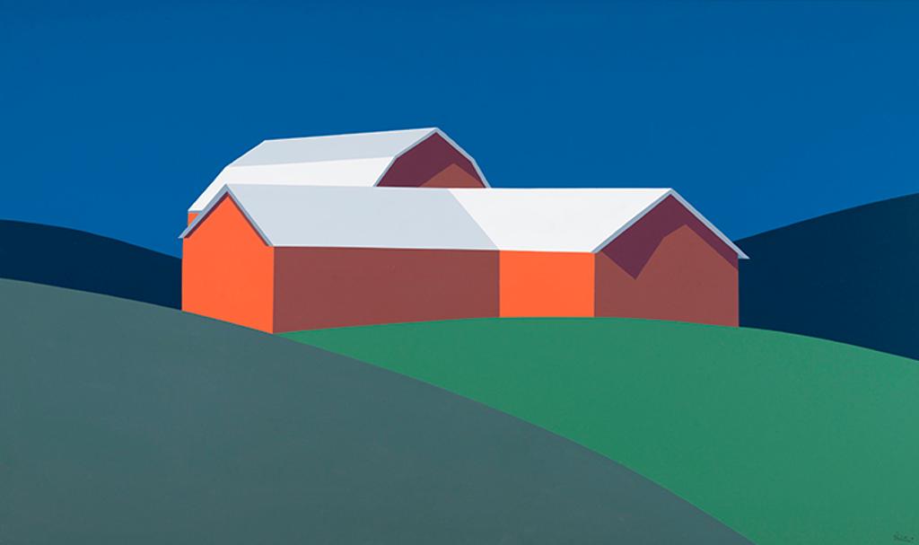 Charles Pachter (1942) - Red Barn White Roof