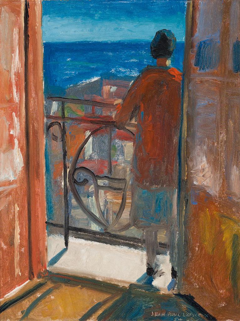 Jean Paul Lemieux (1904-1990) - Le Balcon, Menton