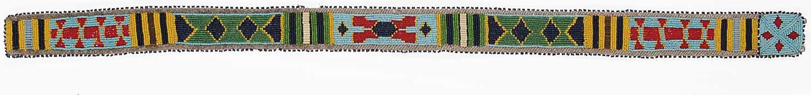 First Nations Basket School - Beaded Belt