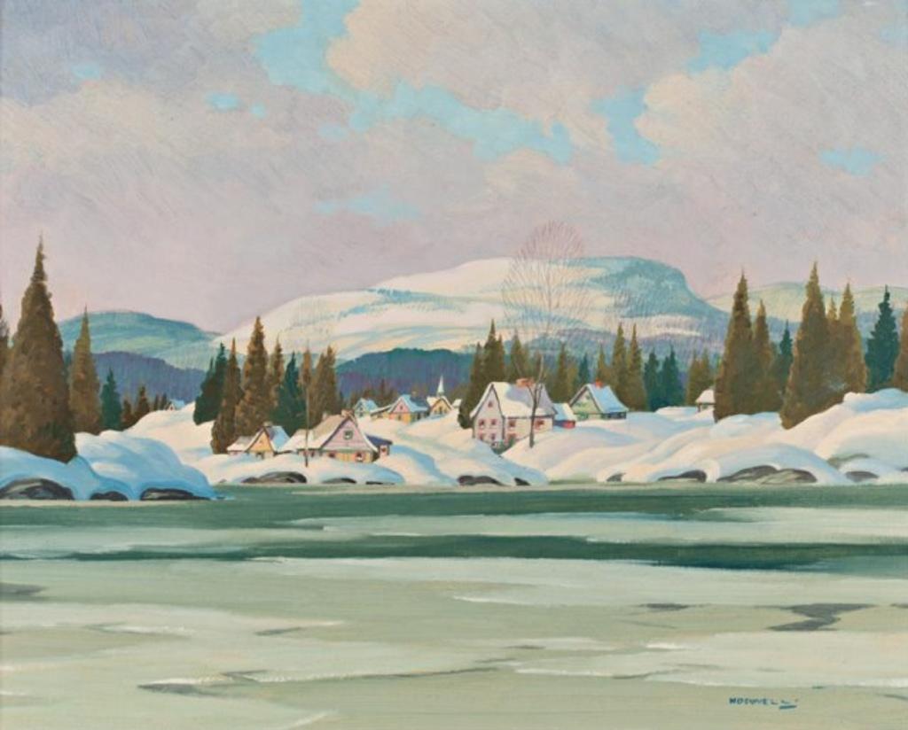 Graham Norble Norwell (1901-1967) - Laurentian Village in Winter