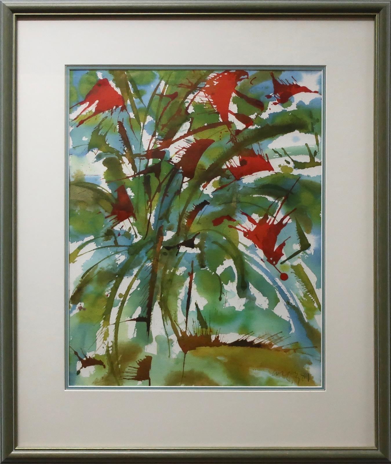 John Graham Coughtry (1931-1999) - Untitled (Foliage)