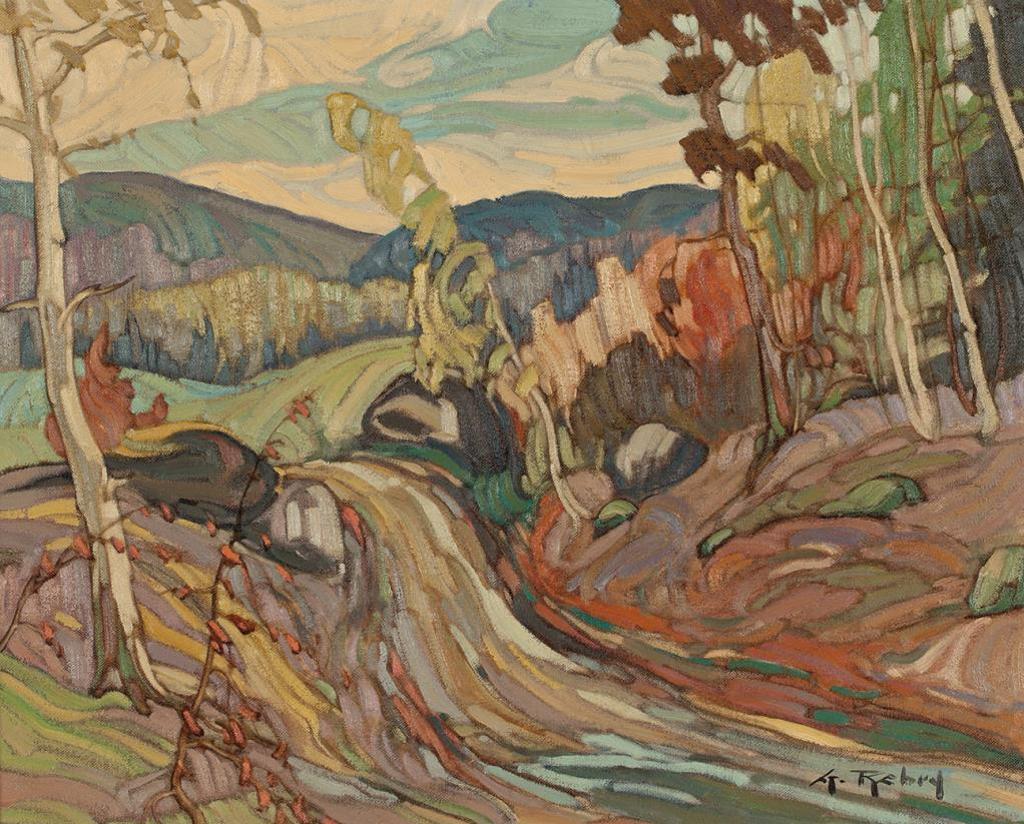 Gaston Rebry (1933-2007) - Quebec in Autumn
