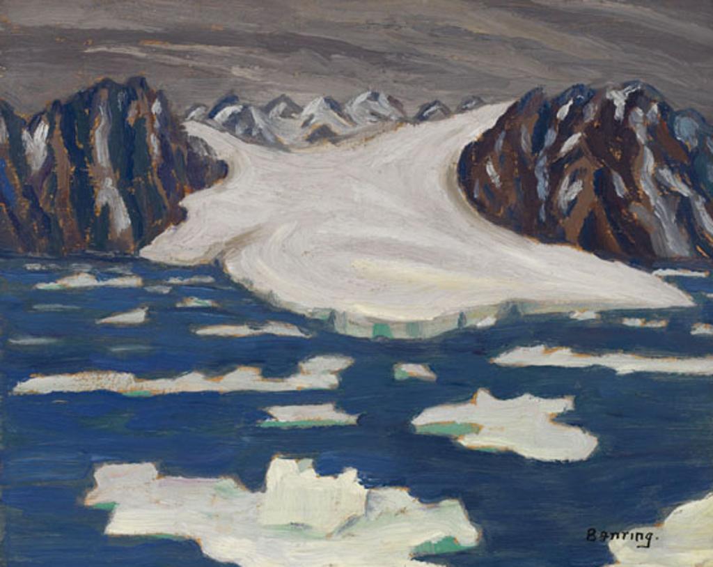 Sir Frederick Grant Banting (1891-1941) - Glacier off South Shore of Bylot