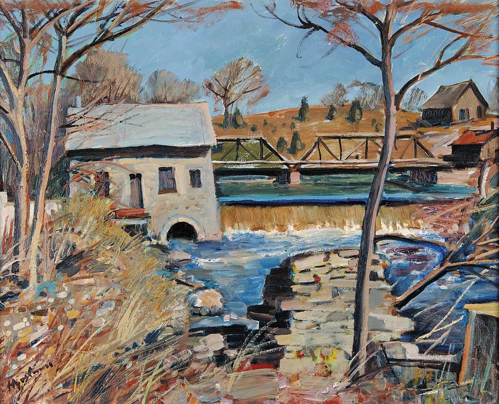 Robert Stewart Hyndman (1915-2009) - Untitled - The Old Mill