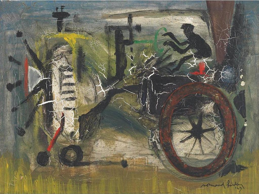 Normand Hudon (1929-1997) - Le Tracteur
