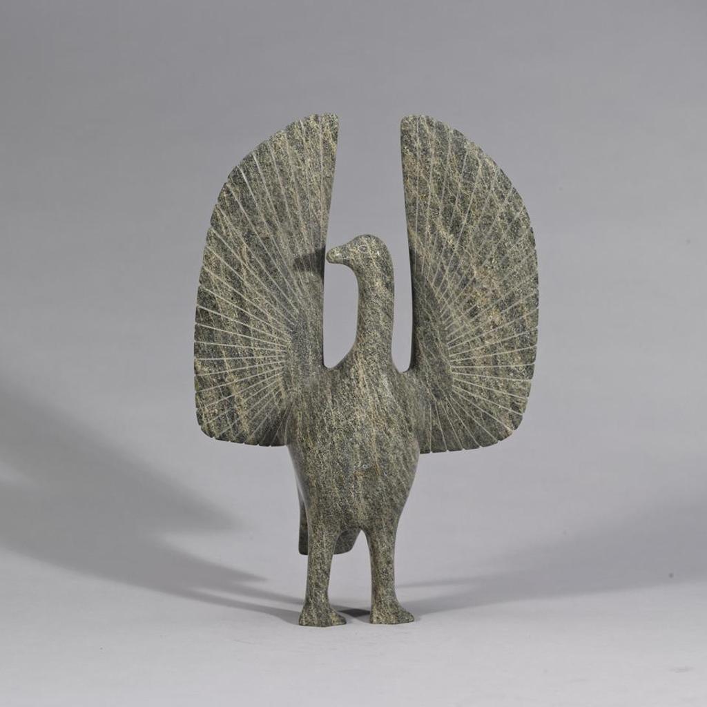 Abraham Etungat (1911-1999) - Bird With Upswept Wings