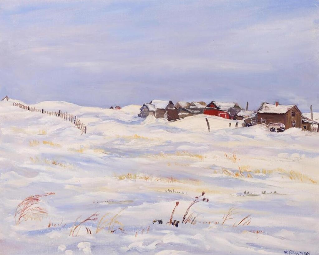 Ruth May Pawson (1908-1994) - Snowbound; 1974