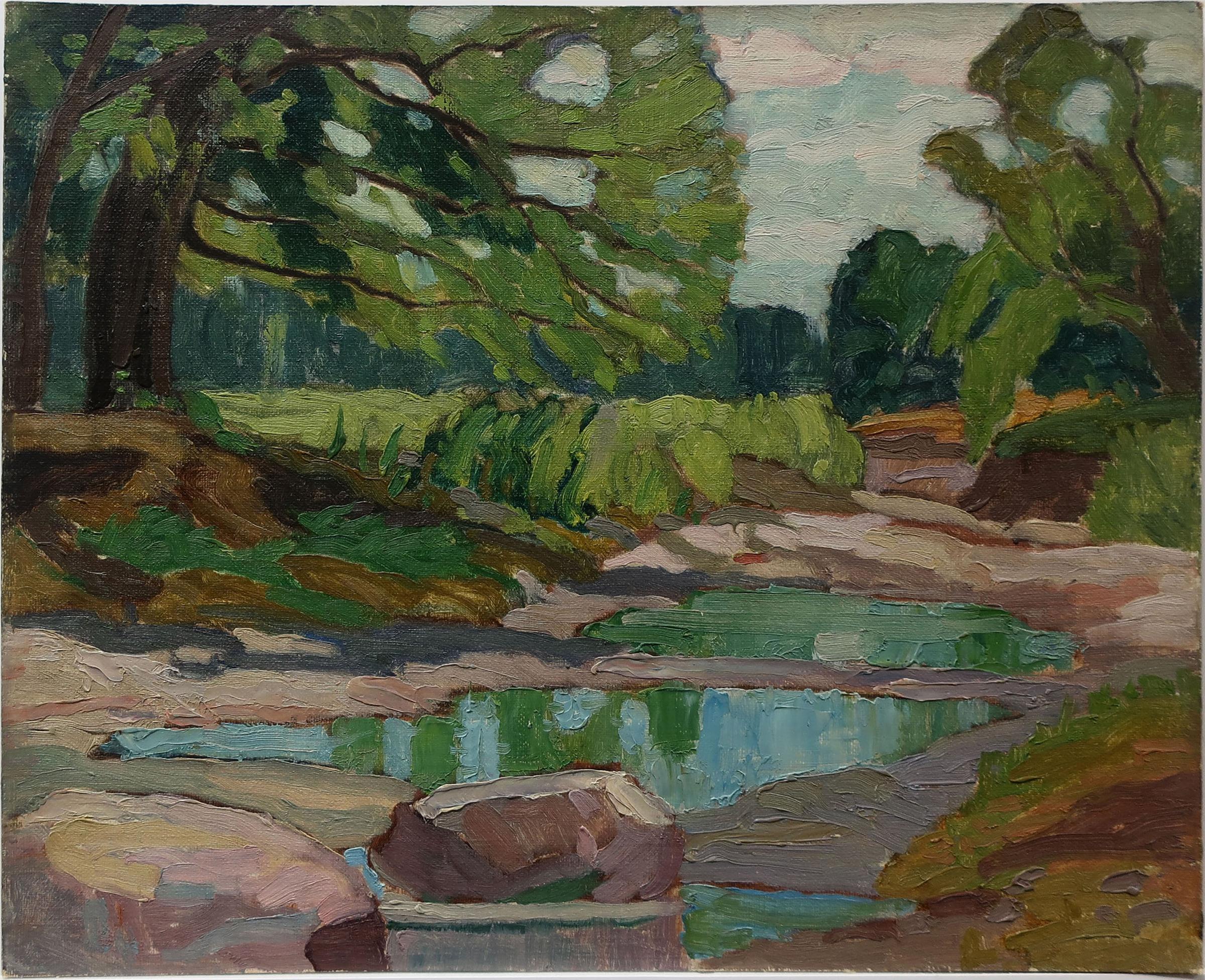 George Henry Griffin (1898-1974) - Untitled (Quiet Pool)