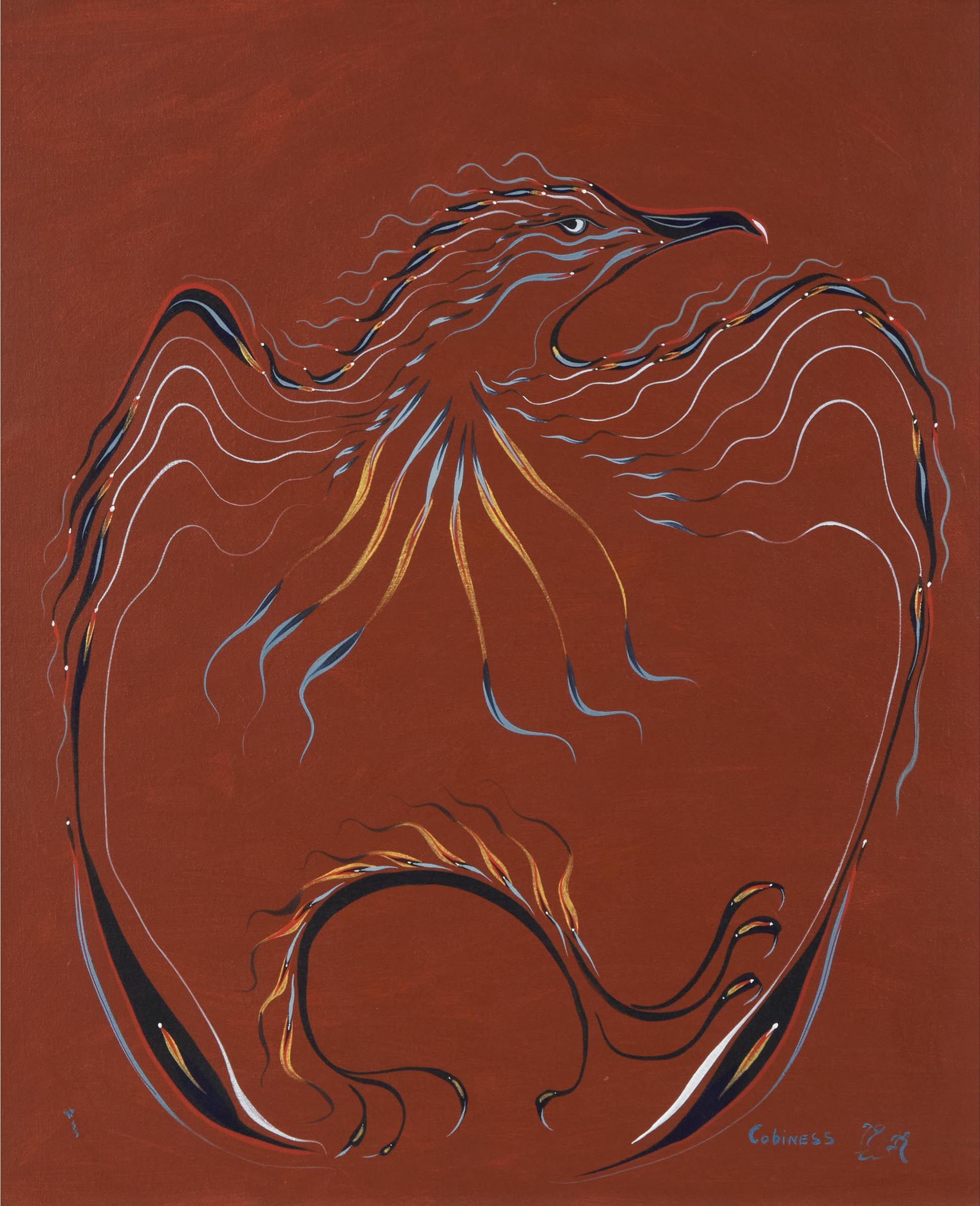 Eddy Cobiness (1933-1996) - Untitled (Thunderbird), 1979
