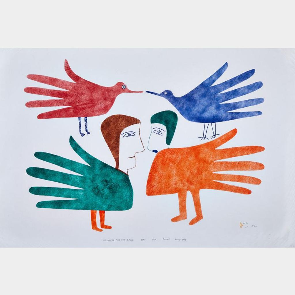 Jessie Oonark (1906-1985) - My Hands Are Like Birds