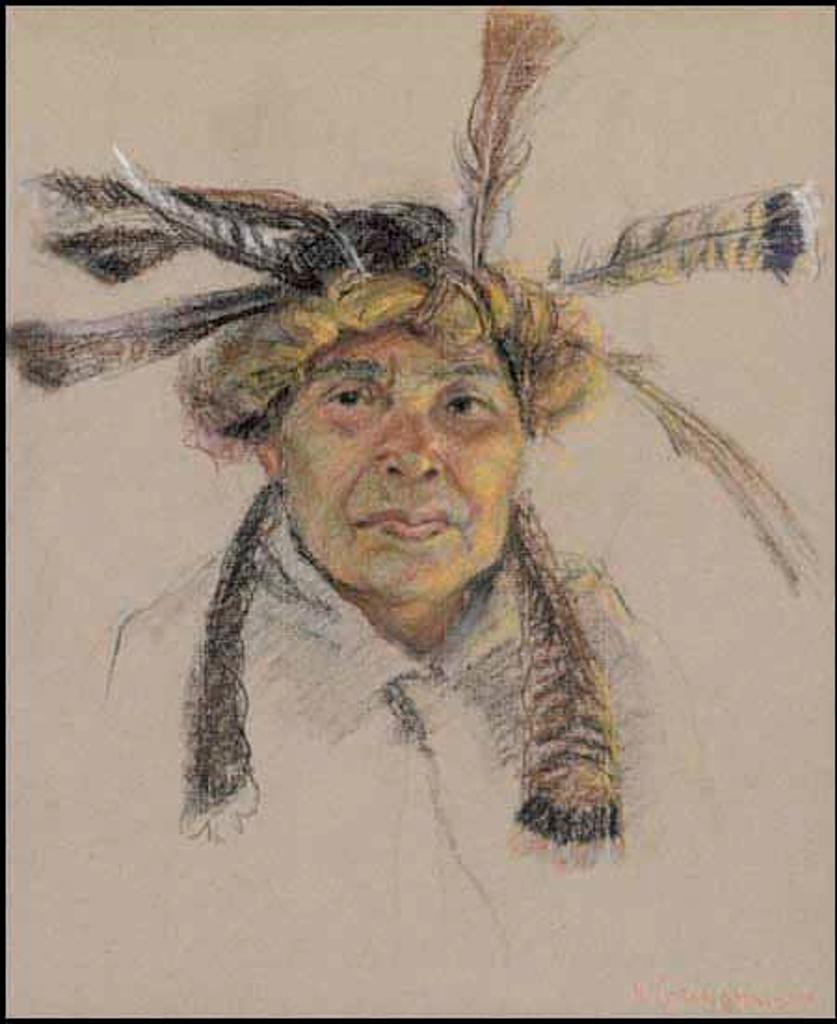 Nicholas (Nickola) de Grandmaison (1892-1978) - Indian Portrait