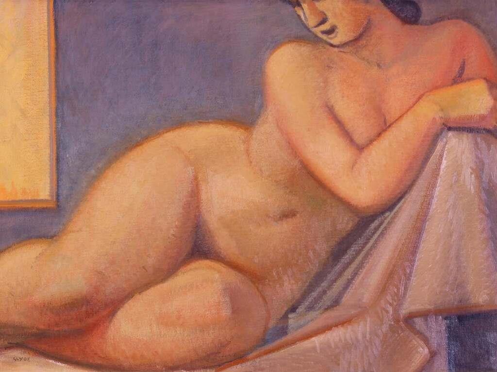 Henry George Glyde (1906-1998) - Reclining Nude