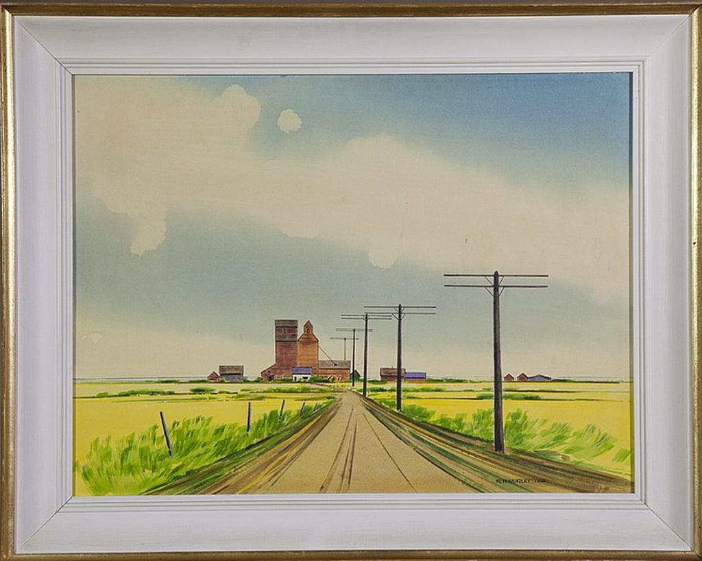Robert Newton Hurley (1894-1980) - Untitled - Untitled (Prairie Scene)