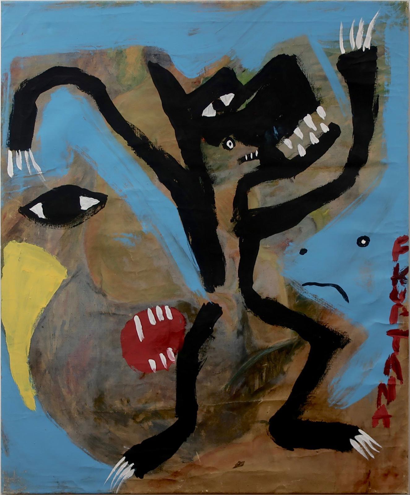 Floyd Kuptana (1964-2021) - Untitled (The Wolfman)