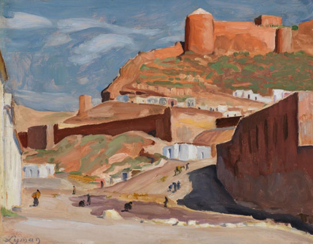 John Goodwin Lyman (1886-1967) - The Alcazaba, Almeria, Spain