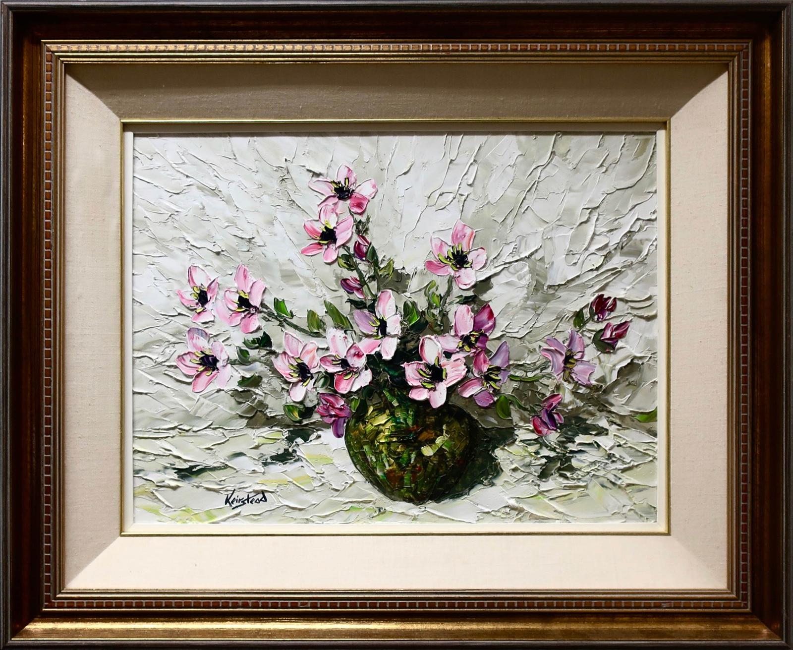 James Lorimer Keirstead (1932-2020) - Still Life - Pink Flowers