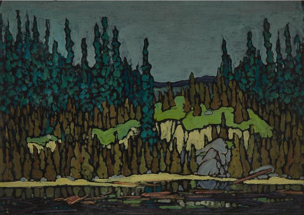 Thomas Harold (Tib) Beament (1898-1984) - Cedar And Spruce
