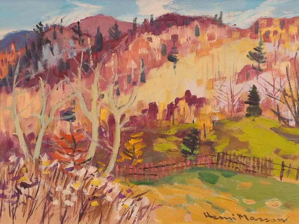 Henri Leopold Masson (1907-1996) - Landscape (Autumn)