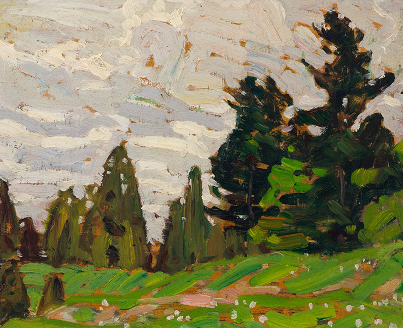 Alexander Young (A. Y.) Jackson (1882-1974) - Pines, Berlin, Ont.