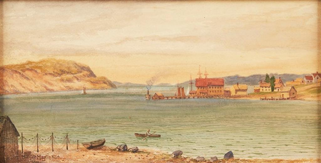Thomas Mower Martin (1838-1934) - Port Hawkesbury, Strait of Canso, Cape Breton