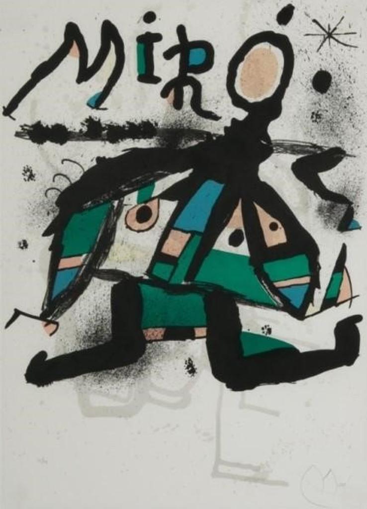 Joan Miró (1893-1983) - Poster for Miro Exhibition at Galerie Maeght 1978/1979