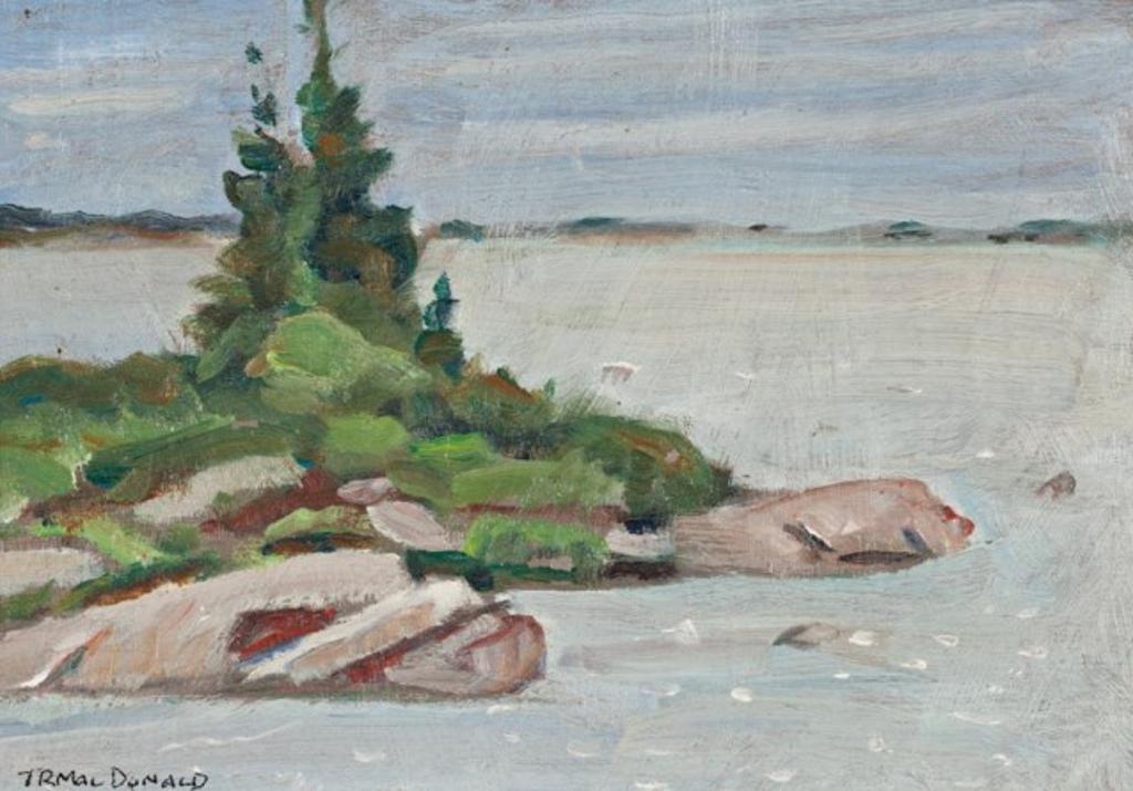 Thomas Reid MacDonald (1908-1978) - Coming Rain, Georgian Bay