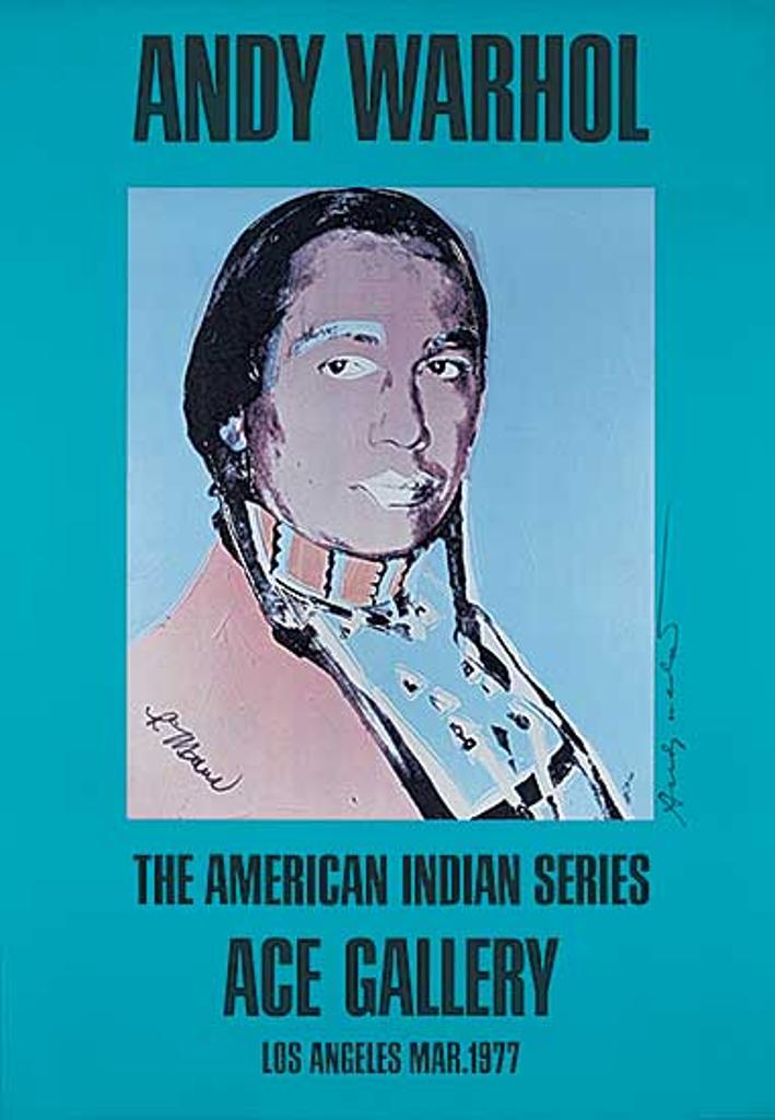 Andy Warhol (1928-1987) - The American Indian Series, Ace Gallery, Los Angeles