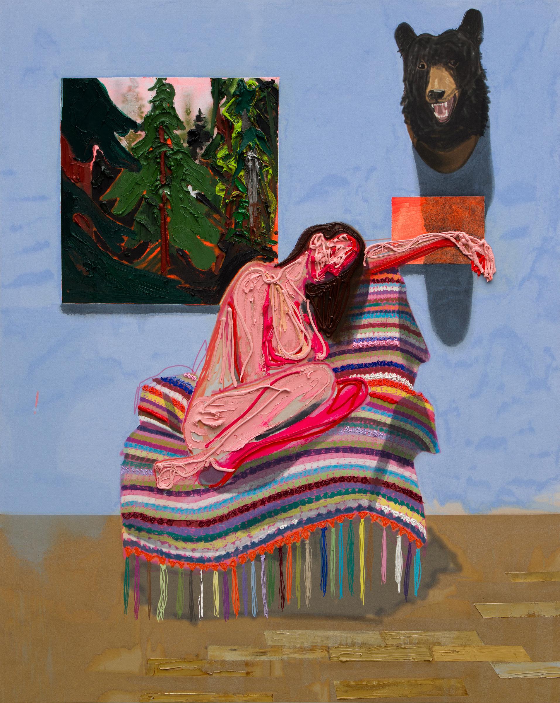Kim Dorland (1974) - Blanket, 2016