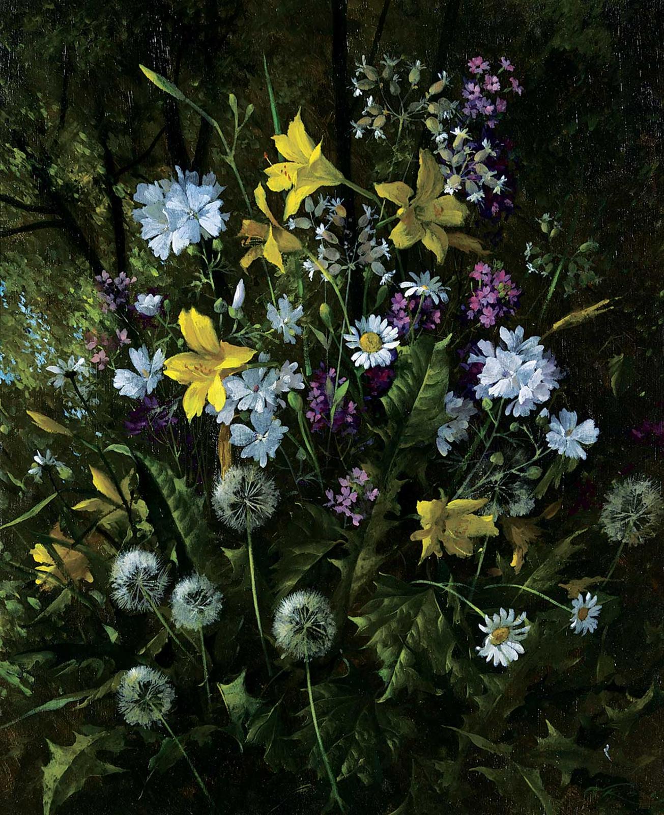 Geoffrey Allan Rock (1923-2000) - Untitled - Nature's Wild Bouquet