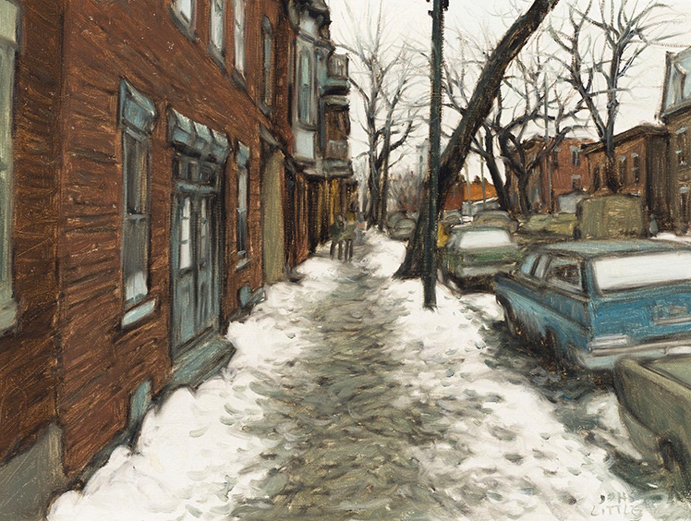 John Geoffrey Caruthers Little (1928-1984) - Rue Plessis, Lafontaine, Montreal