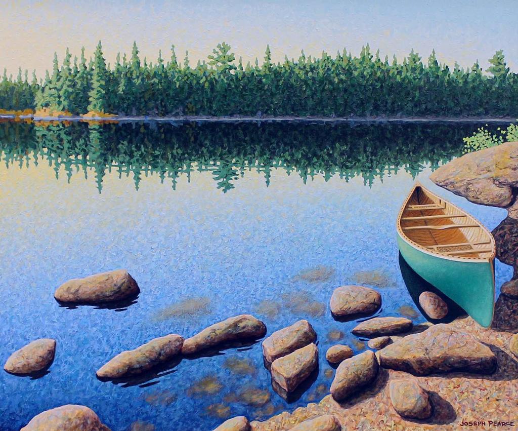 Joseph R. Pearce (1954) - Morning On Little Joe Lake (Algonquin Park)