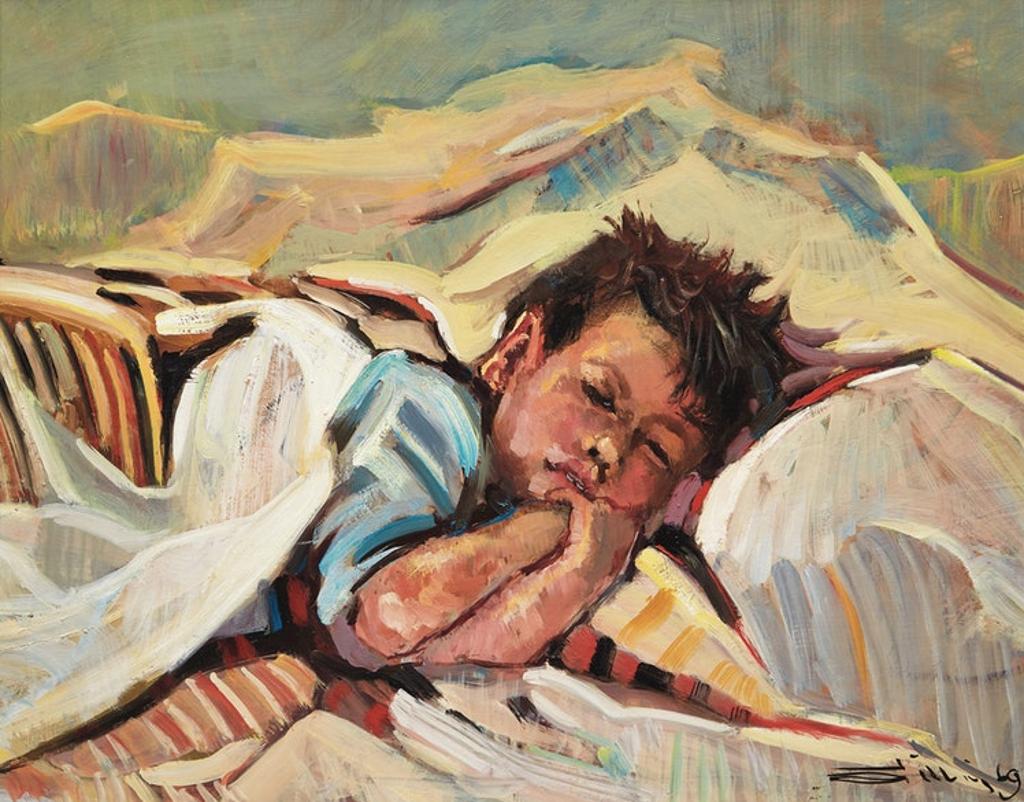 Arthur Shilling (1941-1986) - Sleeping Child