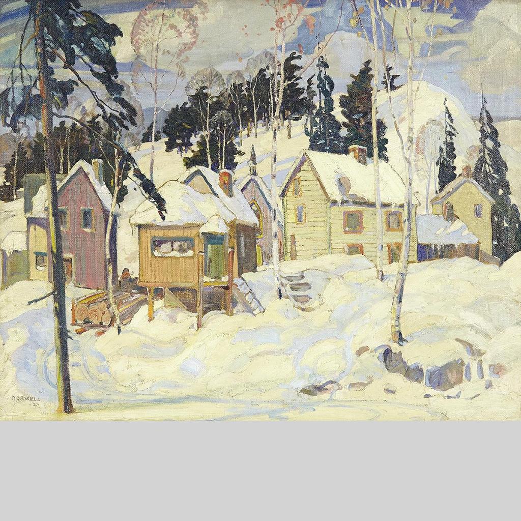 Graham Norble Norwell (1901-1967) - Gatineau Village, Winter