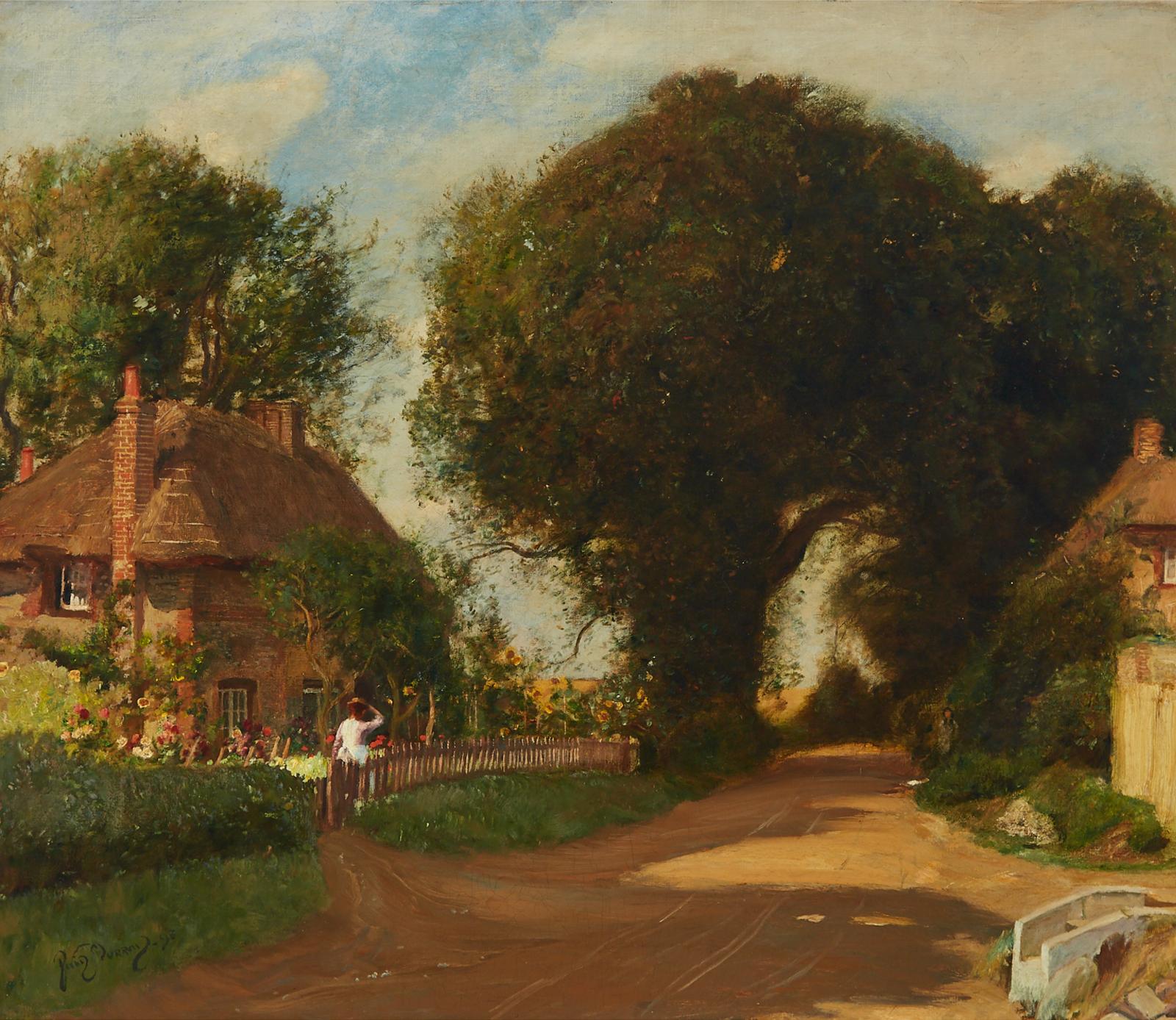 Sir David Murray (1849-1933) - In A Sussex Lane, 1896