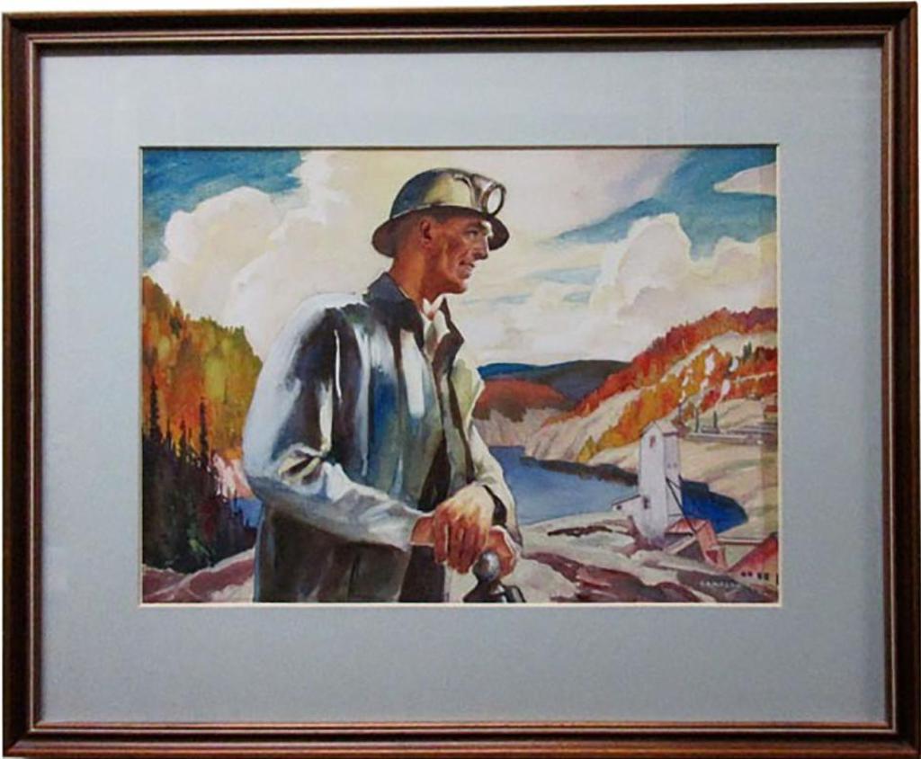 Joseph Ernest Sampson (1887-1946) - Mining The Canadian Sheild