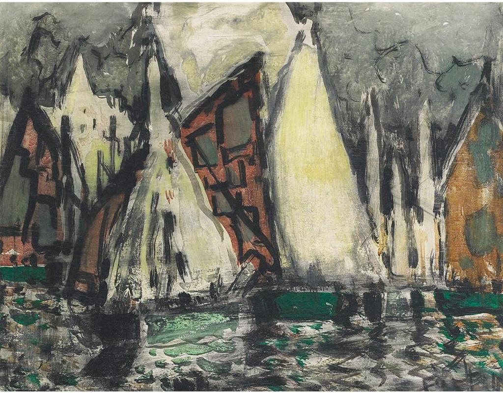Marc-Aurèle Fortin (1888-1970) - Etude A Grand Manan