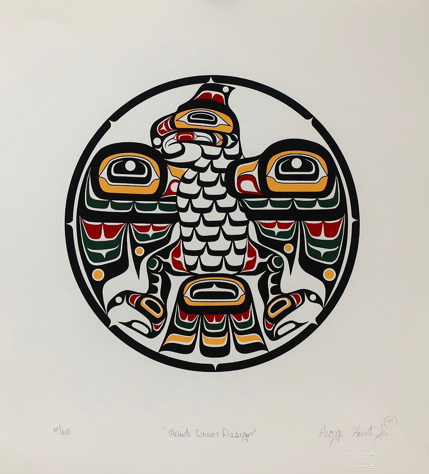 George Hunt Jr. (1958) - Hawk Drum Design