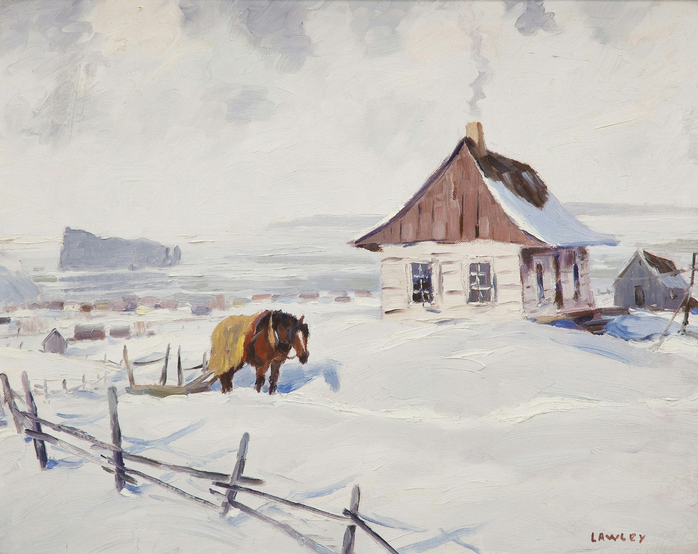John Douglas Lawley (1906-1971) - Percé Rock