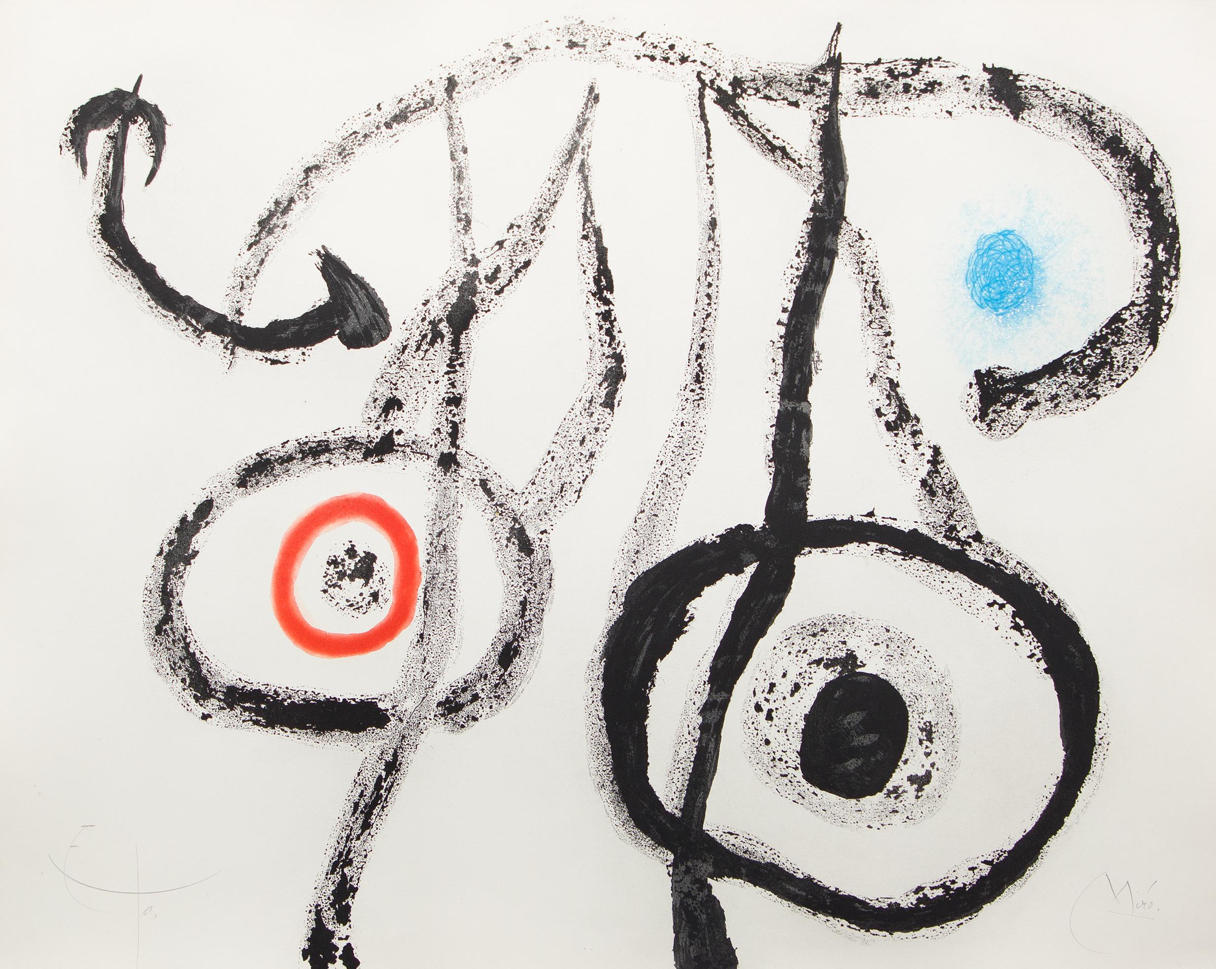 Joan Miró (1893-1983) - Le porteur d'eau IV, 1962