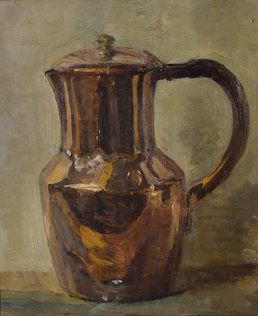 Johan Briede (1885-1980) - STILL LIFE- COPPER JUG