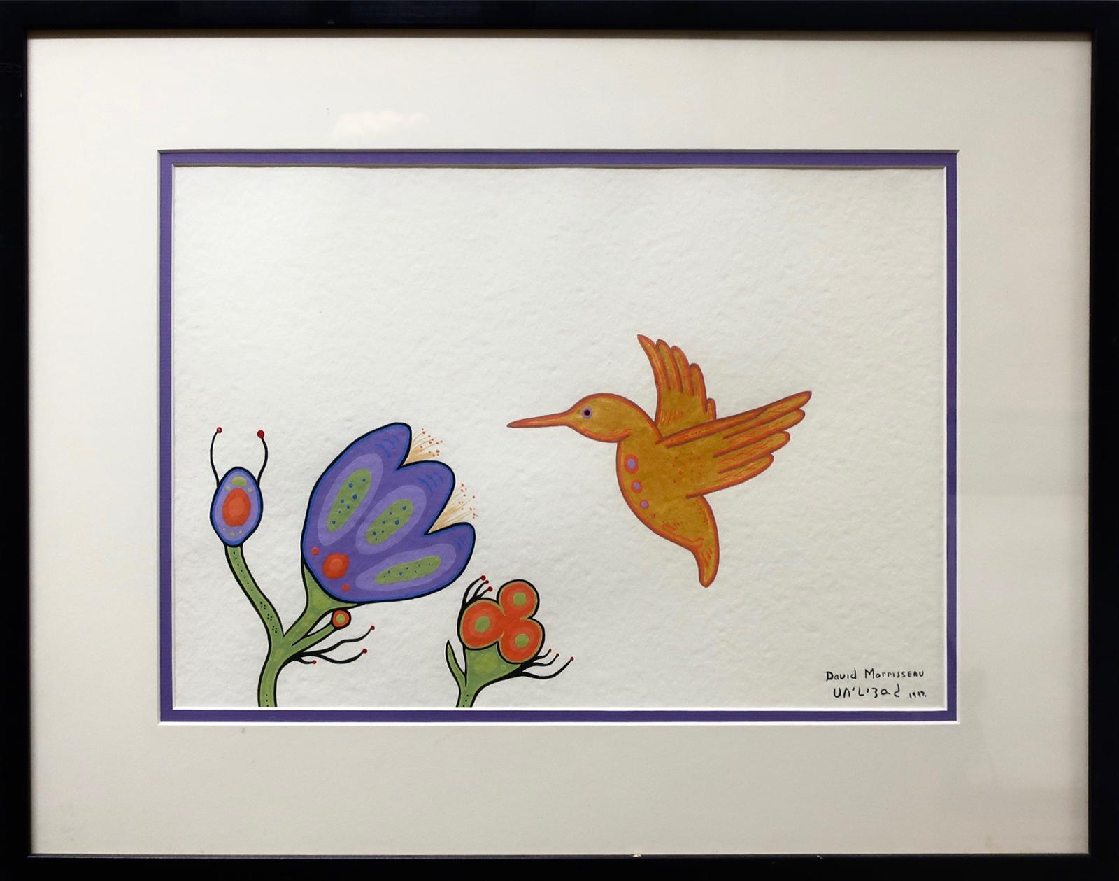 David Alfred Morrisseau (1961) - Hummingbird