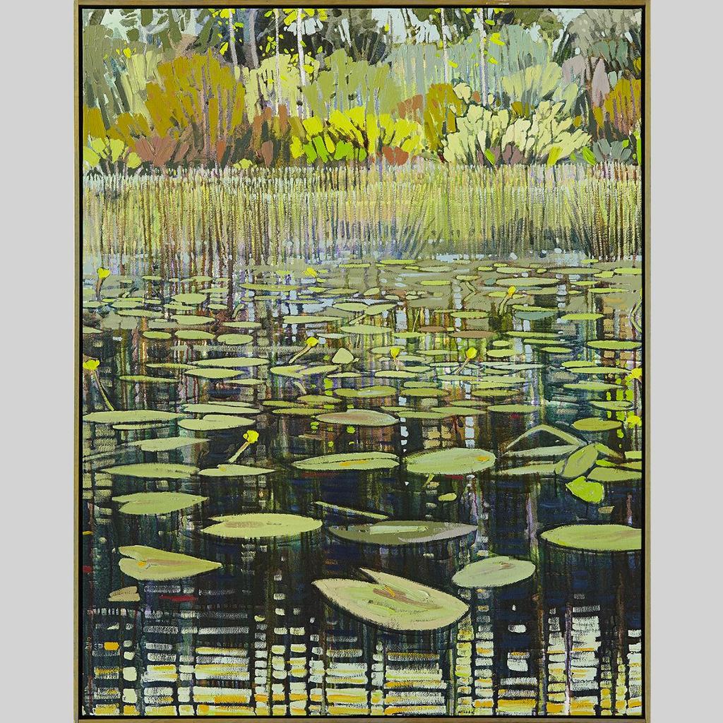 Ted Godwin (1933-2013) - Wild Rice, Lily Pads And Summer Breezes