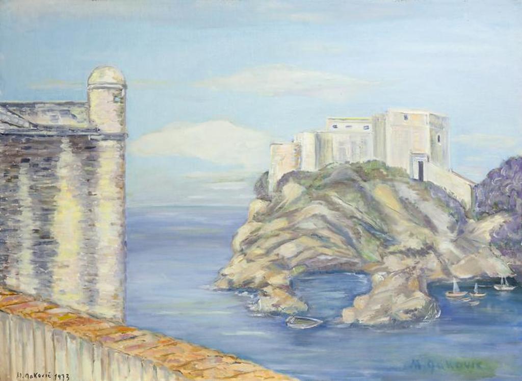 Maria Gakovic (1913-1999) - Untitled - Coastal Scene