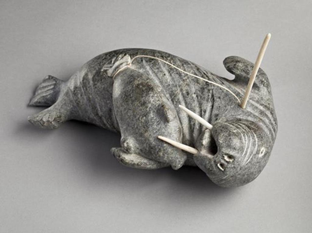 Tivi Ilisituk (1933-2012) - Captured Walrus and Avataq