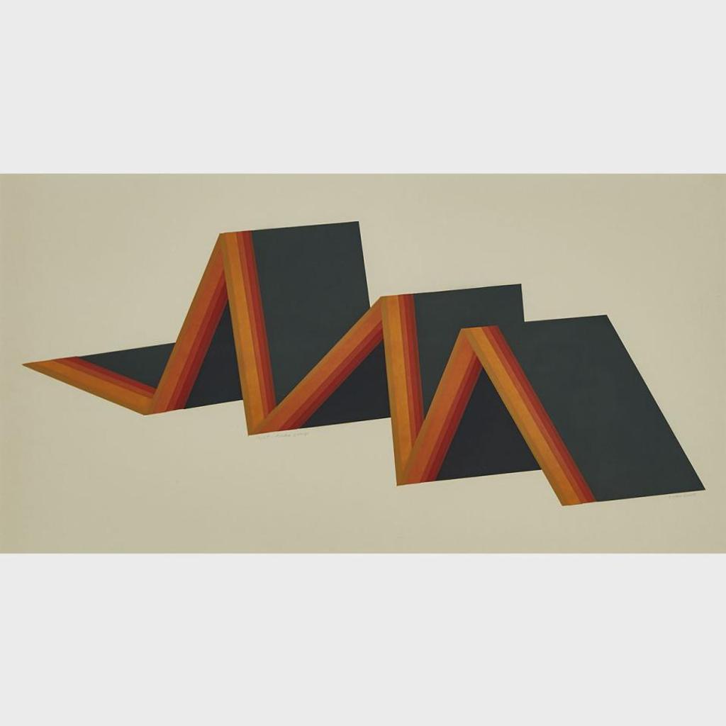Gordon Applebee Smith (1919-2020) - Folded Orange, 1972
