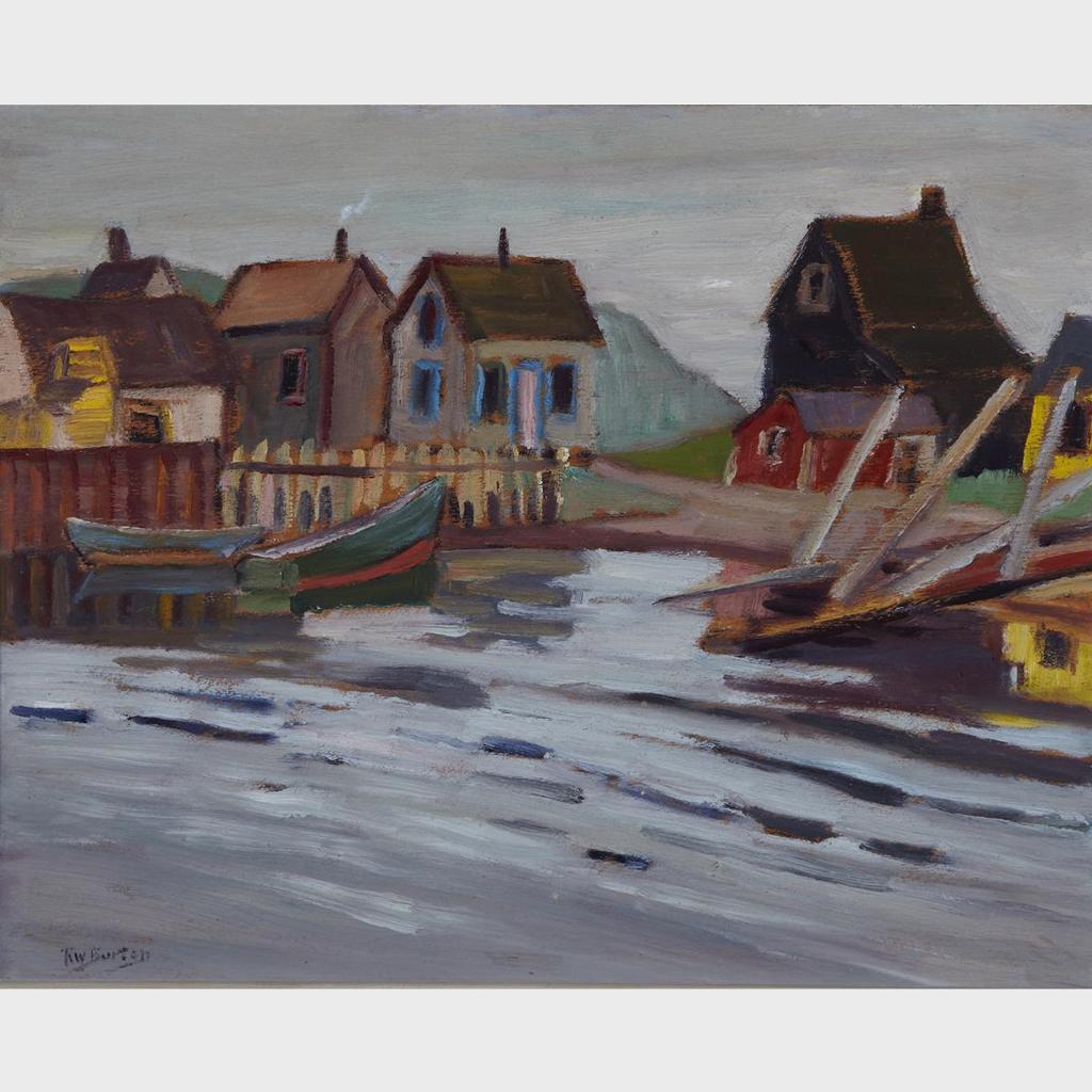 Ralph Wallace Burton (1905-1983) - Cheticamp-Cape Breton, Summer 1958